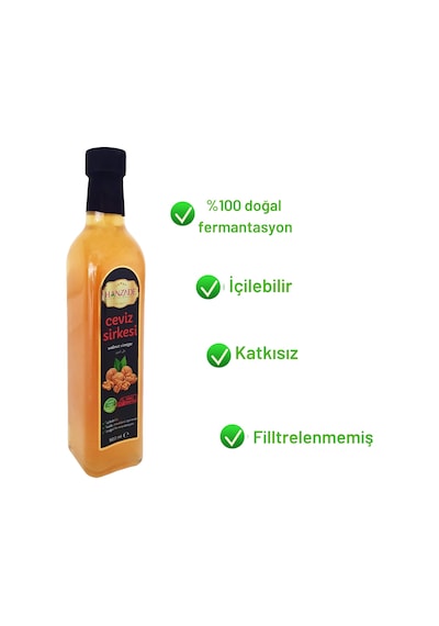 Hanzade Bitkisel Ceviz Sirkesi 500 ML