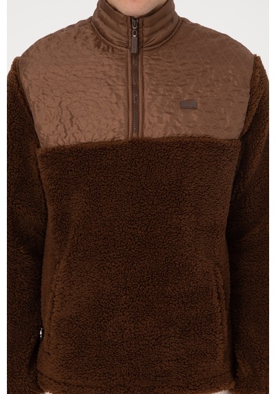 U.s. Polo Assn. Erkek Kahverengi Sweatshirt 50309995-vr029 Kahverengı