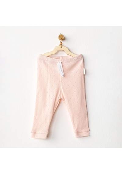 Andywawa Bebek Pantolon Pants Jacquard Basic Ac25556 Pembe