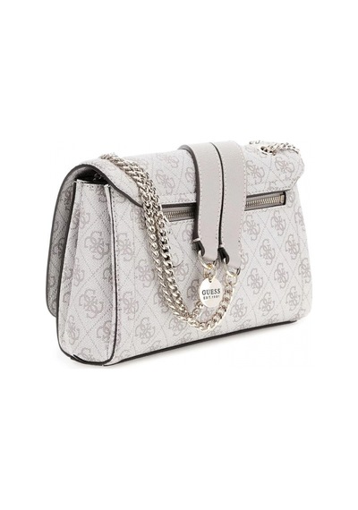 Guess Noelle Iı Dönüştürülebilir Kapaklı Kadın Mavi Omuz Çantası Hwbg9672210-bnn Bej