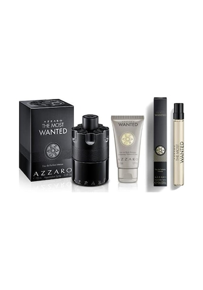 Azzaro The Most Wanted Intense EDP 100 ml + 10ml + 75 ml SG Erkek Parfüm Seti