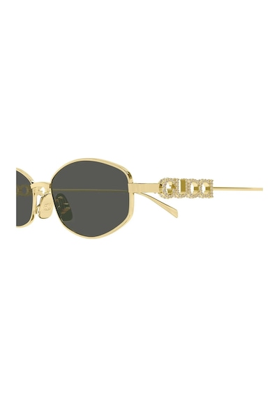 Gucci 1802s 001 Taşlı Kadın Güneş Gözlüğü Sarı
