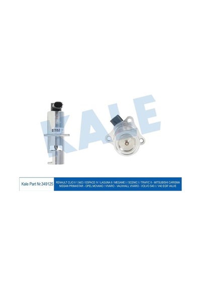 KALE 349125 EGR VALFI CLIO II ESPACE IV LAGUNA II MEGANE I SCENIC