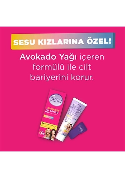 Sesu Tüy Dökücü Krem 100ml. Ağdaya İlk Adım