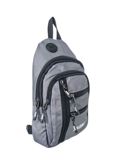 Anılbags Anıl Bags Keten Kumaş Gri Ve Usb Çıkışlı, Askılı Çapraz Göğüs