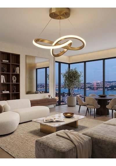 Lzy Avize Kar Çiçeği Eskitme 3 Renk Avize Salon, Mutfak, Çocuk Odası Ve Antre İçin Dekoratif Aydınlatma ESKİTME BOYA