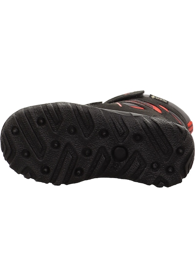 Superfit 1-809080 Husky Çocuk Siyah/kırmızı Gore-tex Bot Siyah - Kırmızı