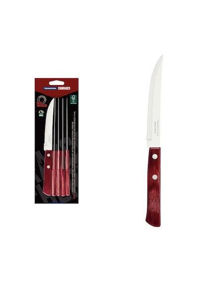 Tramontina Churrasco 21198/715 Biftek-steak Bıçağı 6lı Blister Genel