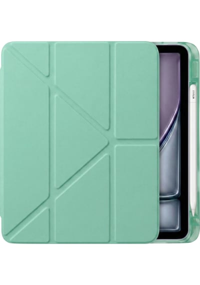 Ps Apple Uyumlu iPad Air 11 İnç M4 / M3 / M2 Tri Folding Standlı Kılıf - Yeşil Kapaklı Kılıf Ps Apple Uyumlu iPad Air 11 İnç M4 / M3 / M2 Tri Folding Standlı Kılıf - Yeşil Kapaklı Kılıf