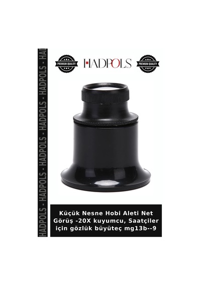 Küçük Nesne Hobi Aleti Net Görüş -20x Kuyumcu, Saatçiler İçin Gözlük Büyüteç Mg13b--9