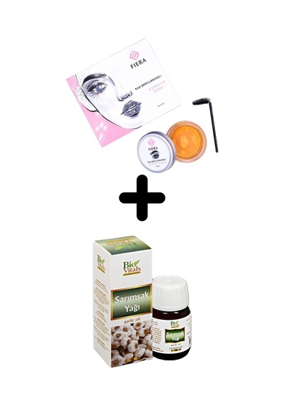 Kaş Şekillendirici Jel & Naturel Sarımsak Yağı 20ml Diğer