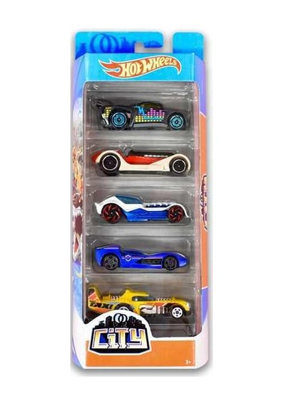 Mattel 01806 Hw 5 Li Araba Seti Nhr Standart