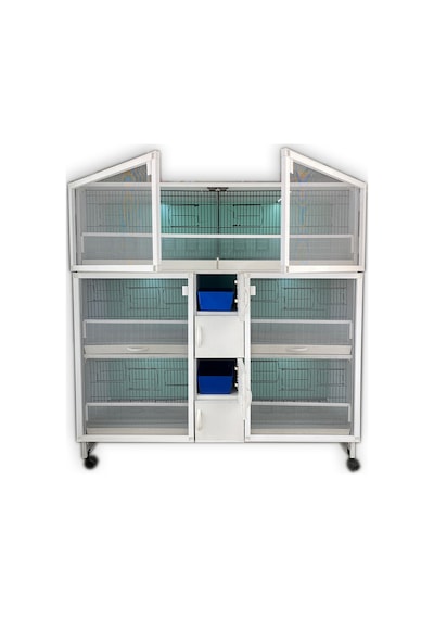 İstanbul Kafes Model 6Ys-Oy Pvc Kuş Dolabı