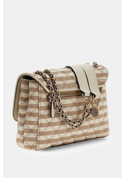 Guess Giully Iı Kadın Omuz Çantası Hwag9673200 Bej