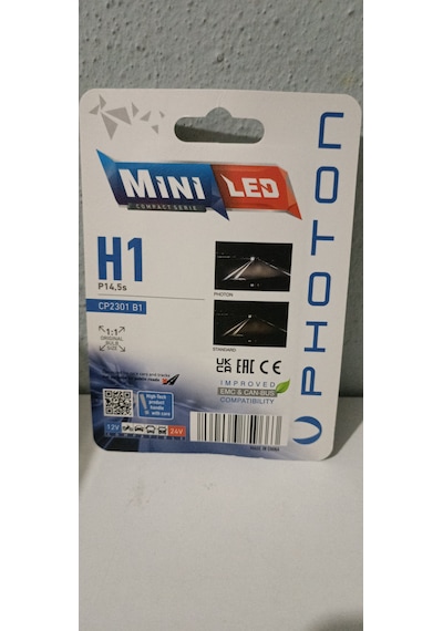 Photon H1 Mini Compact Led Oto Ampul Photon 2li Set 2adet