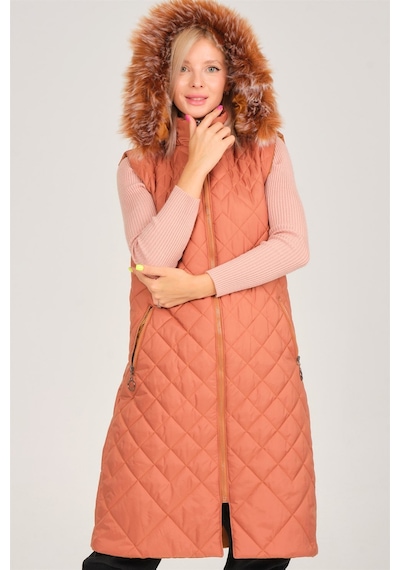 Z6718 Dewberry Bayan Yelek-taba Taba