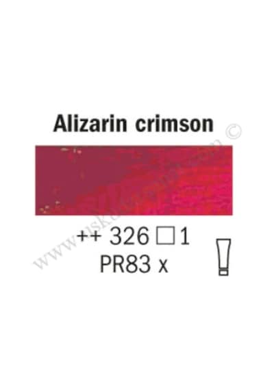 Talens Van Gogh Yağlı Boya 40ml Seri 1 326 Alizarin Crimson