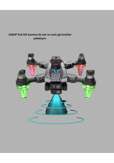 Katlanabilir Drone 1080p Kamera Full Hd Çekim Hafif Ve Taşınabilir