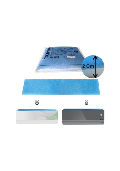 Faf Fresh Air Filter Tüm Klimalar İçin Uyumlu Çift Katmanlı Bio Allerjen Klima Filtresi Diğer