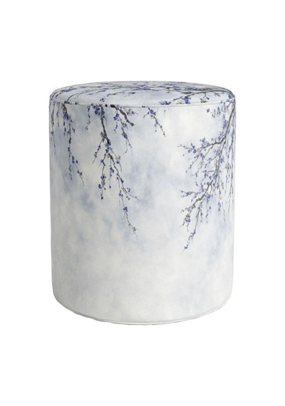 Blue Mini Flowers Puf Kumaşı Süettir. Uluslararası Solmama Sertifikasına Sahiptir. Çok Renkli