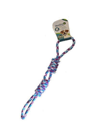 Semeglbl Eurodog Diş İpi İki Burgu Üç Hal.mor Mavi Bey.30cm
