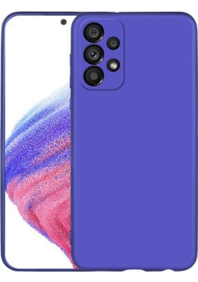 Samsung Uyumlu Galaxy A33 5g Kılıf Esnek Yapılı İnce Slim Silikon Kapak Ryc/premier Lacivert
