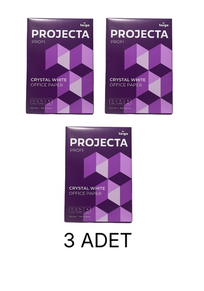 Projecta A4 Kağıdı 3 Top 3 Top
