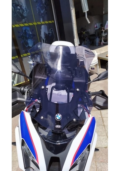 Zeus Motor 2020-2025 Bmw S 1000 Xr Uyumlu Ön Cam Koyu Füme