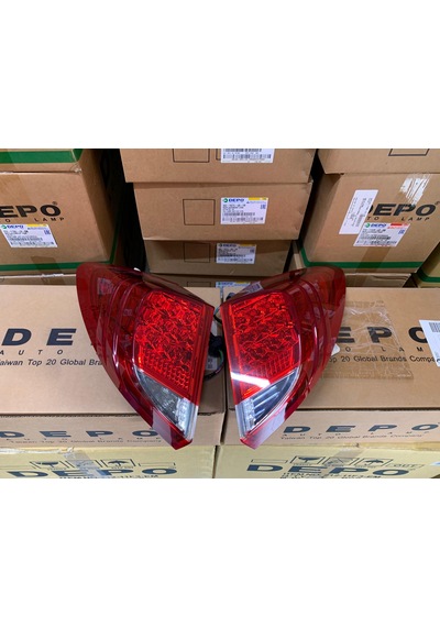 Honda Civic Hb 2012-2015 Arası Depo Ledli Sağ Ve Sol Dış Stop Lambası 33500-tv0-e01 / 33550-tv0-e01