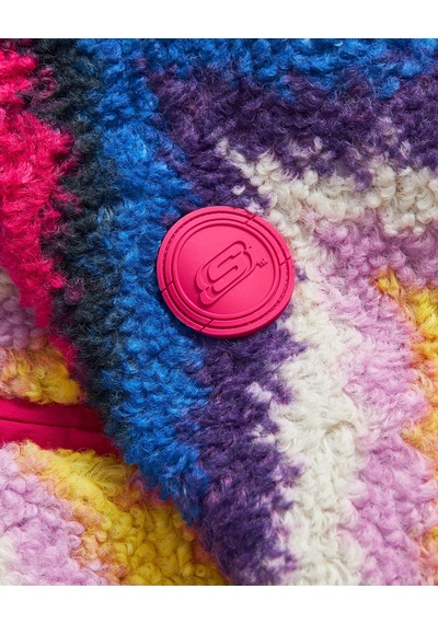 Skechers G Outdoor Fleece Full Zip Sherpa Büyük Kız Çocuk Pembe Ceket Sk242139-831