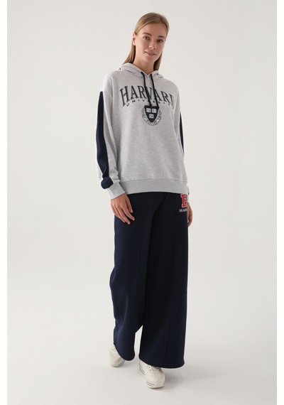 Harvard Kar Melanj Kadın Sweatshirt 5274-41187 Kar Melanj