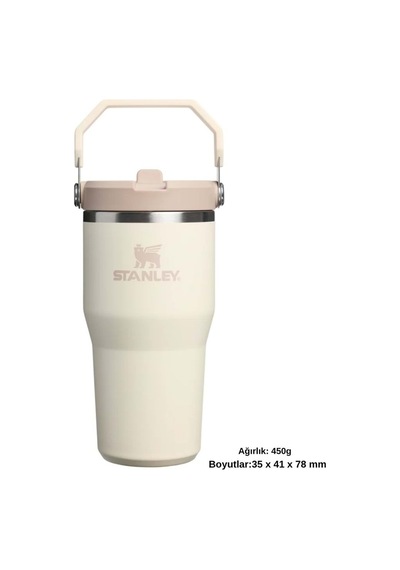 Stanley The Iceflow Flip Straw 2.0 Tumbler 0.59l Termos 10-13425-0119 Krem