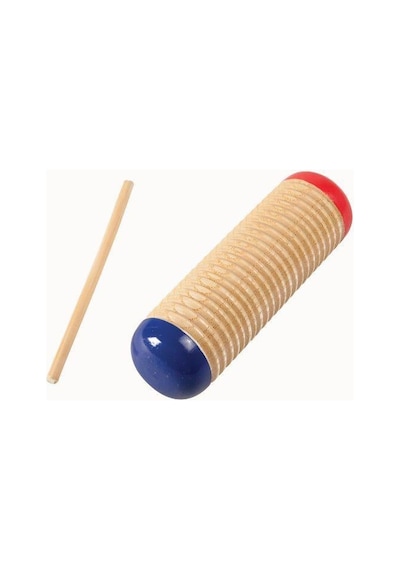 Maxtone G-24 6 İnç Ahşap Shaker Perküsyon Doğal Ahşap Gövde,
