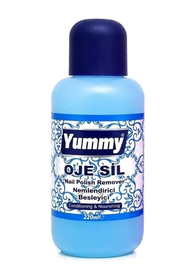 Yummy Aseton 220 Ml - Güçlü Ve Hızlı Oje Çıkarıcı - Tırnak Bakımına Uygun Profesyonel Formül 220ml