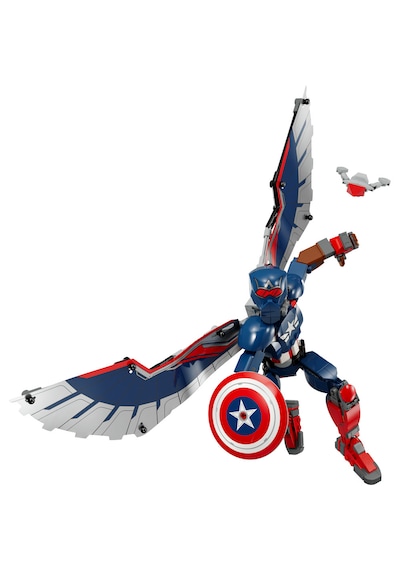 LEGO® Marvel Yeni Kaptan Amerika Yapım Figürü 76296 - 8 Yaş ve Üzeri Süper Kahraman Seven Çocuklar için Yaratıcı Oyuncak Yapım Seti (359P)