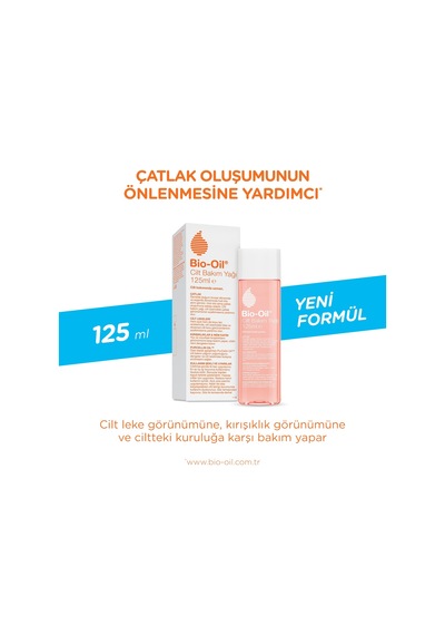 Bio-oil Çatlak Oluşumunu Önleyici Cilt Bakım Yağı Karma125ml+60ml
