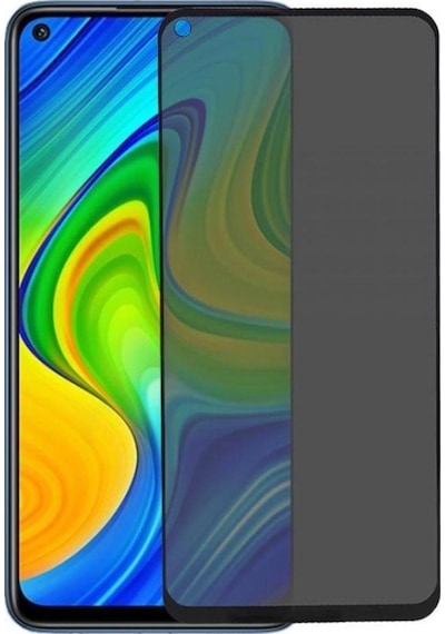 Xiaomi Redmi Note 9 Hayalet Ekran Koruyucu Tam Kaplayan Gizli