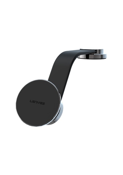 Lenyes Cr171 Magnetik Magsafe Uyumlu Bükülebilen Eğimi Ve Düz Zemin Araç Telefon Tutucu Siyah