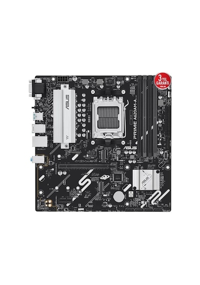 Asus Prıme A620am-a Csm Ddr5 Hdmı-dp Pcıe 4.0 Am5 Matx Kurumsal Anakart
