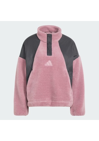 Adidas Terrex Xploric Climawarm High Pile Snap Kadın Sweatshirt C-adıkh4594b30a00 Pembe