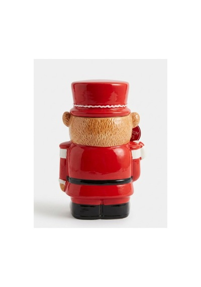 Kırmızı Ayıcık Nutcracker Bear Seramik Kavanoz
