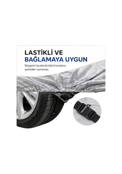 Aycar Lada 112 Uyumlu Oto Branda Su Geçirmez Miflonlu 4 Mevsim Araç Brandası