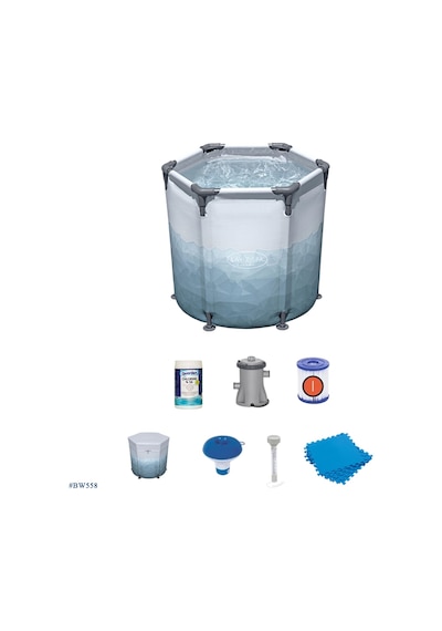 Lay-z-spa Soğuk Terapi Buz Banyosu Küveti Seti, Tek Kişilik Bw558 6002k