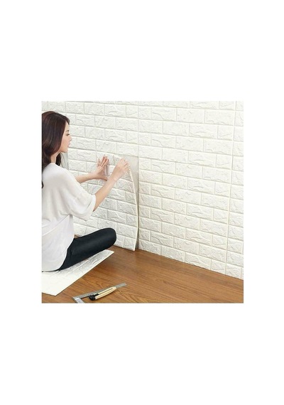 Kendinden Yapışkanlı Tuğla Desen Esnek Duvar Paneli Kağıdı 5 Adet Diğer