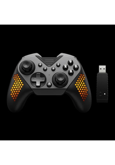 Nyxı Flexi Modüler Kablosuz Oyun Kolu Hall Effect Drift Yapmaz 1000hz Pc Switch İos Android Uyumlu Siyah Gamepad