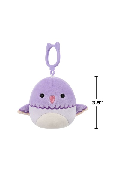 Squishmallows Sinek Kuşu Charmaine 9 Cm Klipsli Cp00513 Çok Renkli