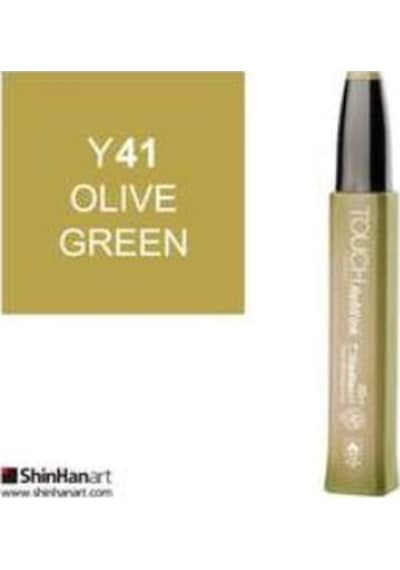 Touch Twin Marker Refill Ink 20Ml Y41 Olive Green