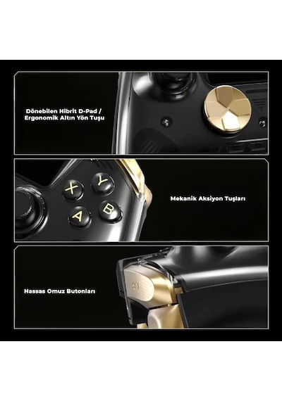 Rg G01 Akıllı Ekranlı Kablosuz Oyun Kolu Siyah- 2.5d Hd Ekran Purple Kirin Kapasitif Joystick Çift Modlu Manyetik Hall Tetik Mekanik Abxy Nabız Sensörlü Pc Switch Android İos Gamepad Rg G01 Akıllı Ekranlı Kablosuz Oyun Kolu Siyah- 2.5d Hd Ekran Purple Kirin Kapasitif Joystick Çift Modlu Manyetik Hall Tetik Mekanik Abxy Nabız Sensörlü Pc Switch Android İos Gamepad