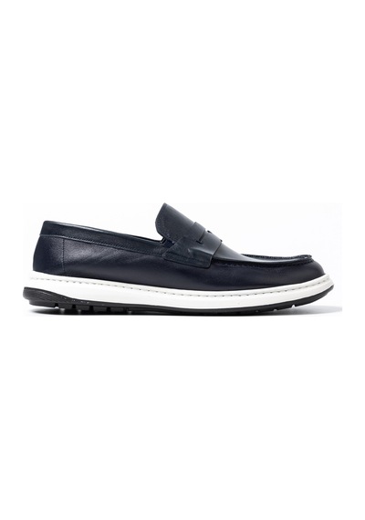 Navy Safari Oxford Klasik Erkek Diğer Ka-26y-e15304 John May Mars Shoe Mavi