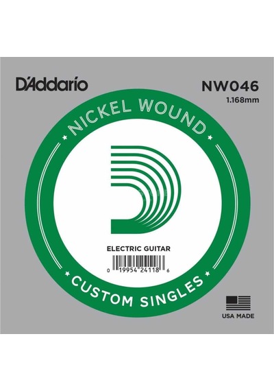 Daddario Nw046 .046 Elektro ve Akustik Gitar Tek Tel